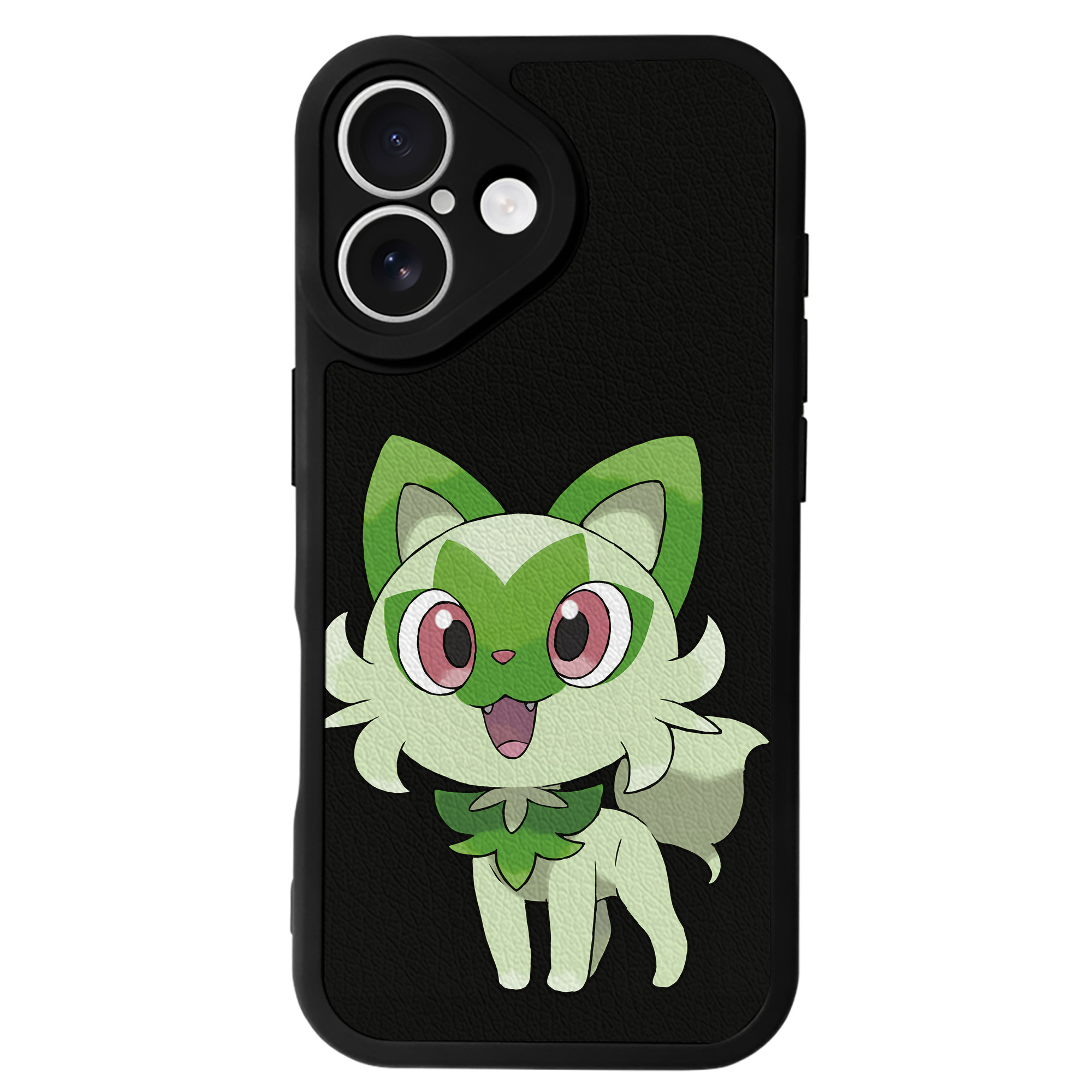 （画像用） ポケットモンスター Pokémon 【iPhone 16シリーズ対応】シリコンスマホケース（レザー調） 材質：シリコン